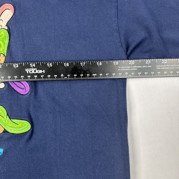 Vintage The Disney Store Adult Large Dopey Short-Sleeve Embroidered Shirt - Picture 9 of 9